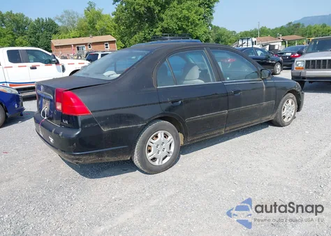 2001 Honda Civic Lx from USA, damaged, VIN 2HGES16521H558942